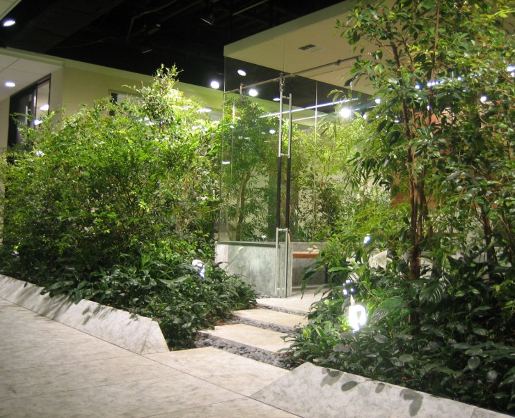 オフィス植栽風景