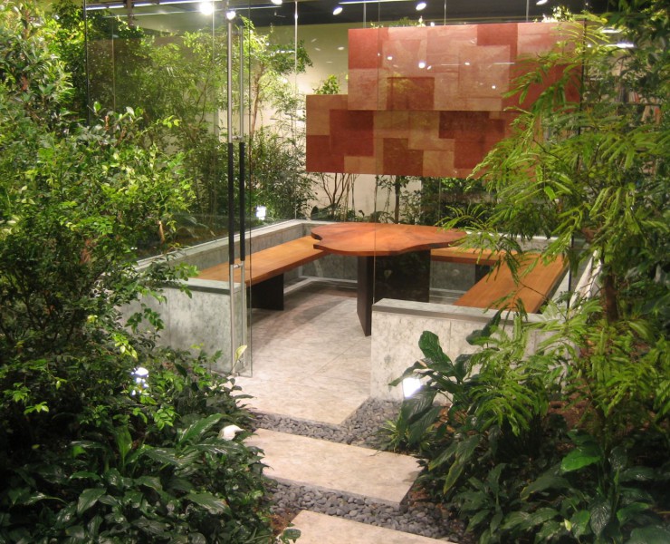 オフィス植栽風景