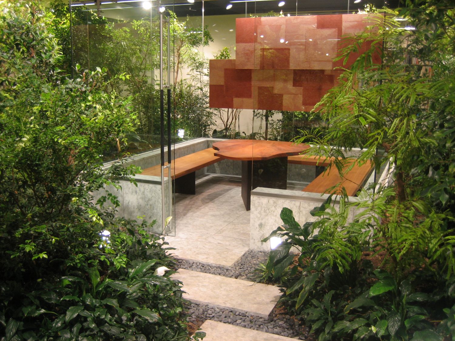 オフィス植栽風景